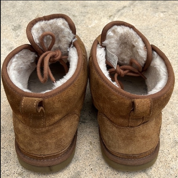 UGG Men's Neumel Chestnut Suede Casual Boot Size 10 - Picture 5 of 10